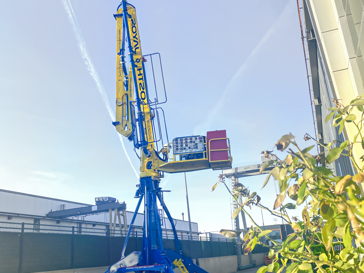 ROYALMAC HT20 R3 Telescopic Spider Placing Boom beton dağıtıcı