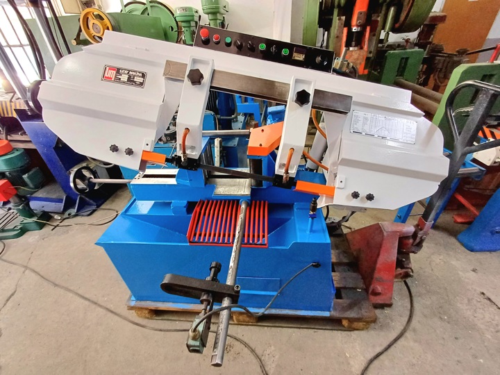 UZAY 280 LİK YARI OTOMATİK ŞERİT TESTERE