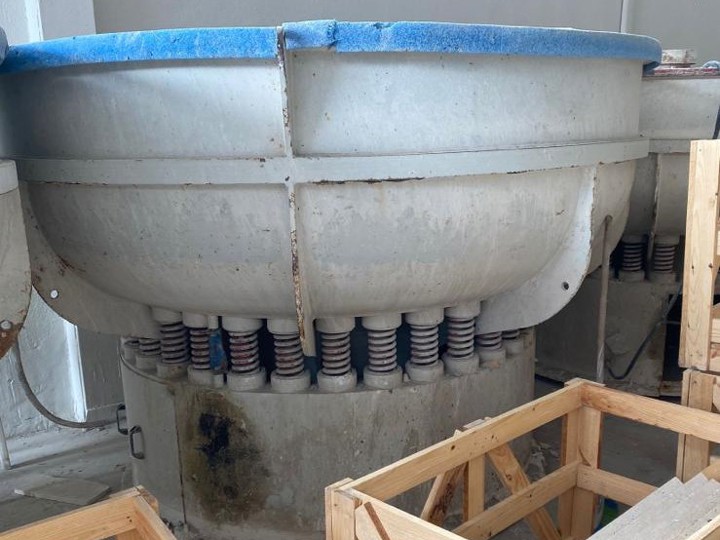 VİBRASYONLU MERMER ESKİTMA KAZANI 2. EL - USED VIBRATION AGING MACHINE