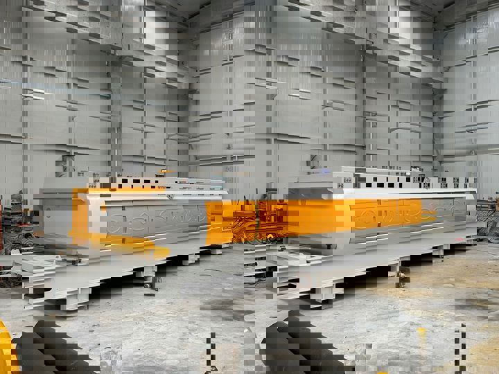 2. EL GMS 14 KAFA PLAKA CİLA MAKİNESİ - USED SLAB POLISHING MACHINE FOR MARBLE