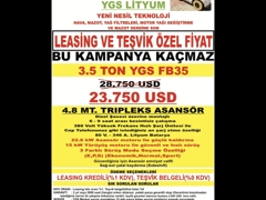 YGS BEYAZ FORKLİFTLER 