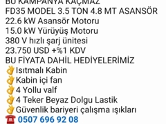  satılık beyaz elektrikli forklift YGS en uygun forklift YGS