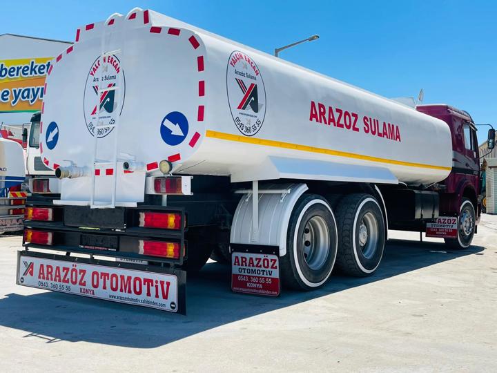 SIFIR ARAZÖZ SUTANKERİ ÜRETİMİ TOMALI POMPALI