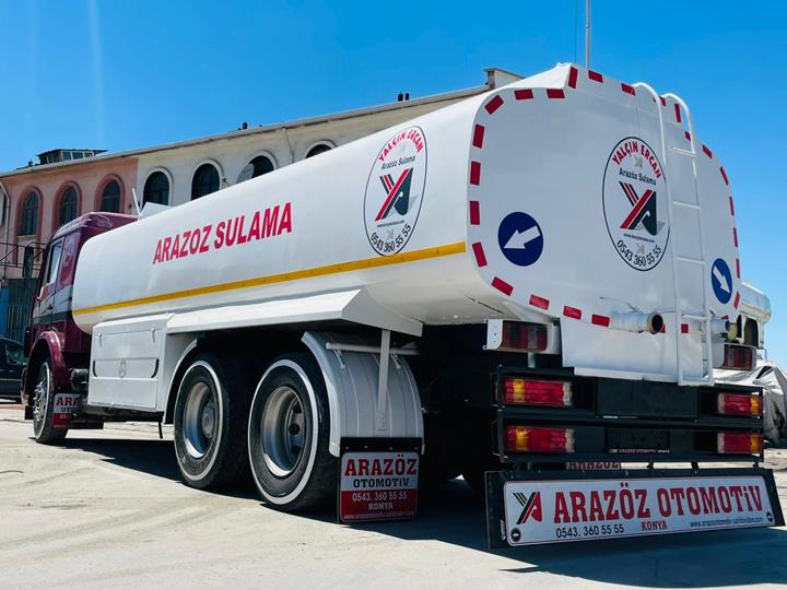 SIFIR ARAZÖZ SUTANKERİ ÜRETİMİ TOMALI POMPALI