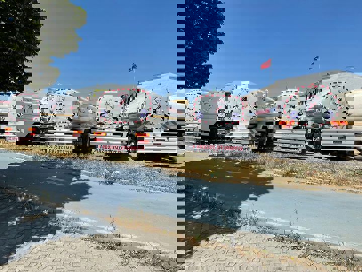 satılık arazöz su tankeri