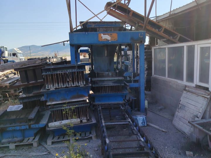 8li briket Bims makinesi takım halinde 