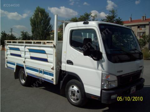 ilk sahibinden 2007 model mitsubishi fe 839 damperli acik kasa kamyon