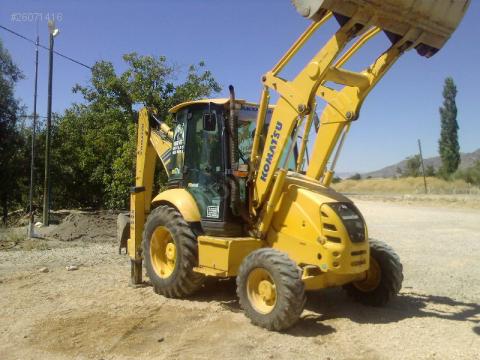 2006 model komatsu wb 97 r 5 beko loder
