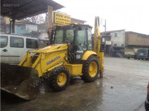 2006 model komatsu wb 97 r 5 beko loder