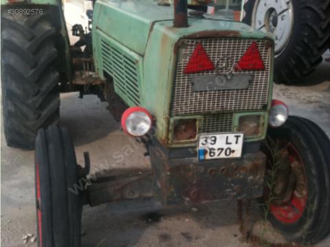 satilik fendt 106 traktor 1975 model
