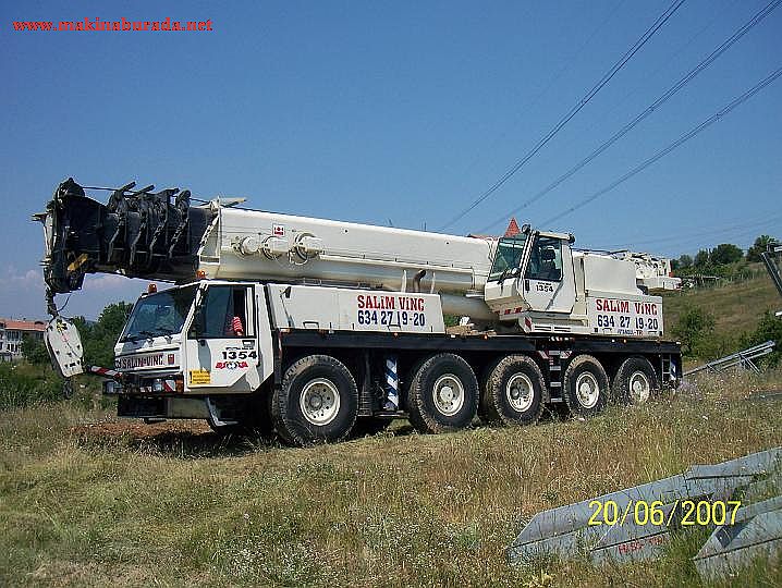 satilik mobil vinc 120 tonluk ppm terex att 1354 bakmadan gecme
