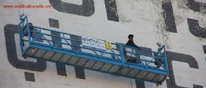 Cephe Platformları Yük ve Personel Asansörleri Elektrikli Asma İskele Cephe Temizlik Sistemleri