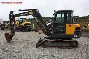 2012 MODEL VOLVO EC 55 C 5.800 KG PALETLİ EKSKAVATÖR