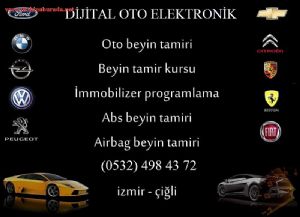 DİJİTAL OTO ELEKTRONİK OTO BEYİN TAMİRİ VE KURSU TÜM İLLER