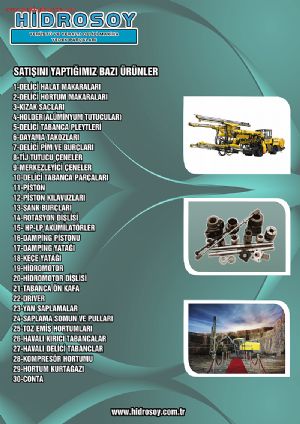  ATLAS COPCO COP 1838 DELİCİ TABANCA 2.EL STOKLARIMIZDA