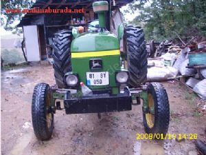 Satılık 1130 John Deere Traktör ve Damperli Remork, 5li Saban