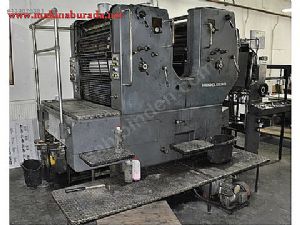 Temiz Çalışır durumda 1988 Model Sormz heidelberg 2 Renk Baskı Makinesi