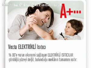Sıfır %80 tasaruflu vecta 1200 watt fanlı ısıtıcı