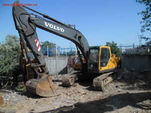 Volvo EC 210 BLC Paletli Ekskavatör