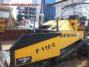 DEMAG FİNİŞER 1996 SATILIK 2.EL SANCAK MAKİNA