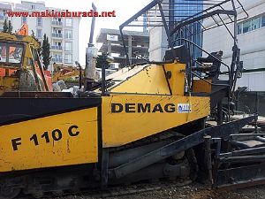 DEMAG FİNİŞER 1996 SATILIK 2.EL SANCAK MAKİNA