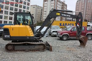 2012 MODEL VOLVO EC 55 C 5.800 KG PALETLİ EKSKAVATÖR