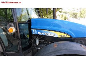 2008 Model New Holland TD95D Orjinal Kabinli   4X4