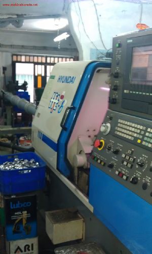 SAHİBİNDEN 2002 model 6 İNÇ ORJİNAL HYUNDAİ TORNA CNC SATILIK