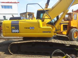 2005 model komatsu pc-200 satılık 20 tonluk ekskavatör