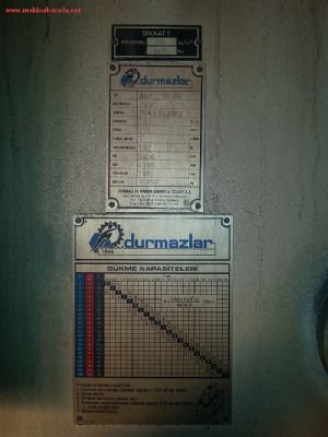 DURMAZLAR 3000X16 MM ABKANT