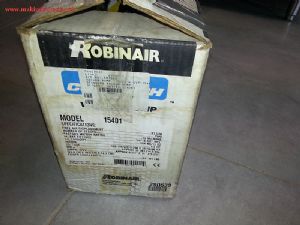 Robinair (Profesyonel)  marka menşei U.S.A.  vakum pompası (sıfır)
