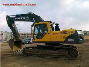 Çok Az Kullanılmış Sıfır Ayarında 290 Volvo Ekskavatör