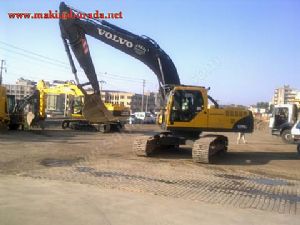 Çok Az Kullanılmış Sıfır Ayarında 290 Volvo Ekskavatör