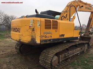 ACİL SAHİBİNDEN 2011 MODEL HYUNDAI R210LC-7A, 8500 SAATTE, ALTYAPI MAKİNASI