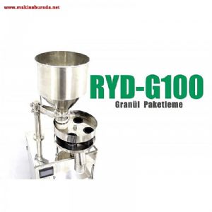 Yarı Otomatik Granül Dolum Makinası RYD-G100