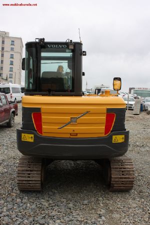 2012 MODEL VOLVO EC 55 C 5.800 KG PALETLİ EKSKAVATÖR