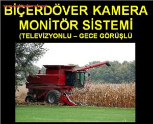 Biçerdöver Kamera ve Monitör Sistemi AKAR GÜVENLİK