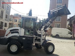 Lastikli Yükleyici Hem forklift 1.6 Ton 3.10 mt yükseğe kaldır