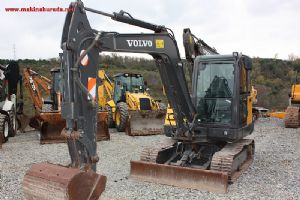 2012 MODEL VOLVO EC 55 C 5.800 KG PALETLİ EKSKAVATÖR