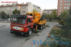 YILDIZ VİNÇ GALERİDEN SATILIK HİDROKON 30 TON ÇİFTKIRMA