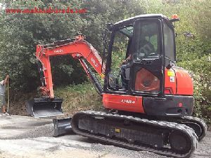 Masrafsız Az Çalışmış Sıfır Ayarında  Kubota U-48 Ekskavatör