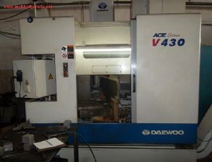 SATILIK 2. EL DAEWOO ACE V 430 ÇİFT TABLALI CNC İŞLEME MERKEZİ