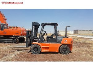 7 Tonluk 2007 Model Doosan Forklift 500 Saatte 