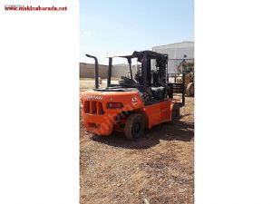 7 Tonluk 2007 Model Doosan Forklift 500 Saatte 