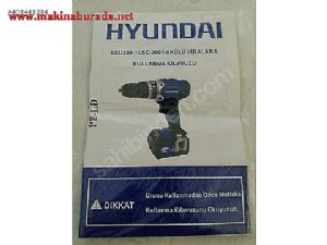 Hyundai Lcd 880 Akülü Vidalama