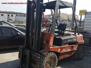 4 Ton Linde 1440 1985 Model Dizel 3,30mt Forklift