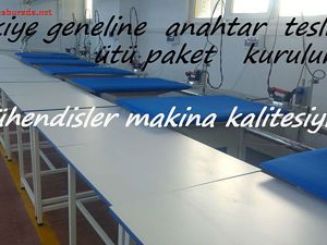 ÜTÜ PAKET  ATÖLYELERİ   KURULUMU