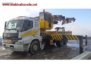 Sahibinden Vinç 35 Ton Kamyon Üstü Çift Kırma 2011/11 Model  SATILIK