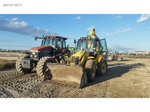 New Holland B115 4CX 6200 Saatte İkinci Sahibinden Beko Loder Tertemiz