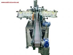Otomatik İki yönlü Yuvarlak Sarma ve Etiketleme Makinası